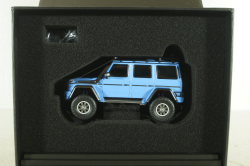 Mercedes Brabus 550 Adventure G-Class 4x4² 2017, blue, ALM460307, AlmostReal 1:43