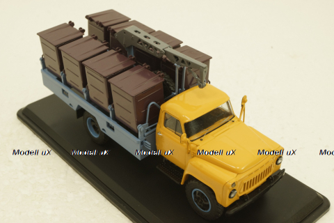 Газ-53 Контейнерный мусоровоз М-30 (ранний), SSM1333, SSM 1:43