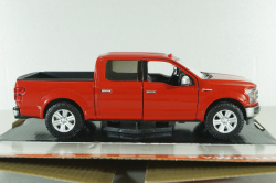 Ford F-150 Lariat Crew Cab red, MOM79363RED, MotorMax 1:24