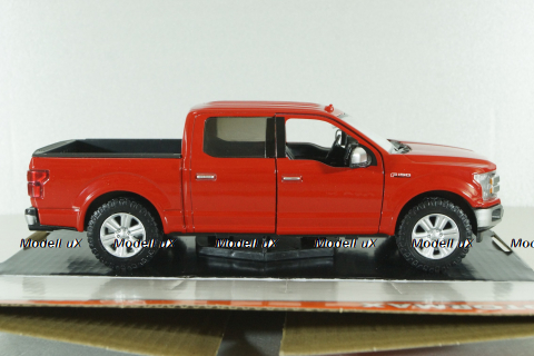Ford F-150 Lariat Crew Cab red, MOM79363RED, MotorMax 1:24