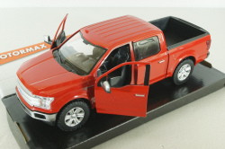 Ford F-150 Lariat Crew Cab red, MOM79363RED, MotorMax 1:24