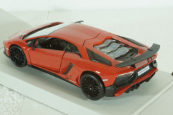 Lamborghini Aventador LP750-4 SV Superveloce, 2015, dark orange, BU21079R, Burago 1:24
