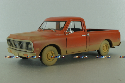 Chevrolet C10 1971, red, movie Groundhog Day 1993 из к/ф День Сурка, 84131, Greenlight 1:24