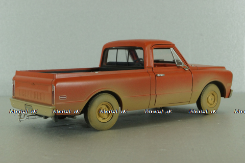 Chevrolet C10 1971, red, movie Groundhog Day 1993 из к/ф День Сурка, 84131, Greenlight 1:24