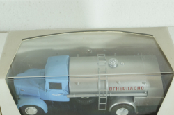 ТЗ-200 на шасси Маз-200, голубой/серебристый, SSM1084, SSM 1:43