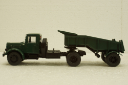 Маз-200В с п/прицепом Маз-5232В зелений, АвтоИстория 1:43