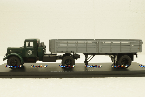 Маз-200В с полуприцепом Маз-5215, SSM7003, SSM 1:43
