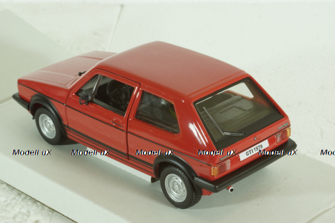 Volkswagen Golf MKI GTi 1979, red, BU21089R, Burago 1:24 