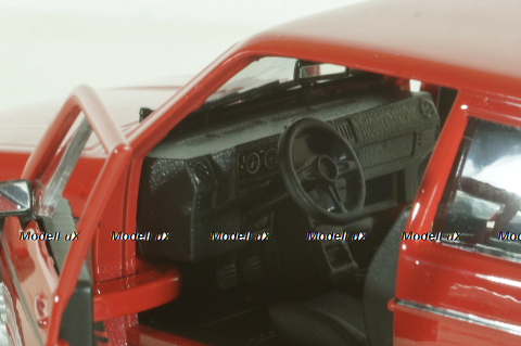 Volkswagen Golf MKI GTi 1979, red, BU21089R, Burago 1:24 