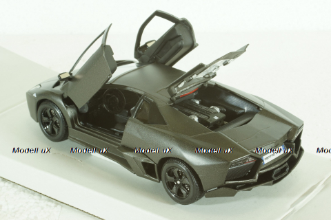 LAMBORGHINI REVENTON 2007  MATT GREY, BU21041GR,  Burago 1:24