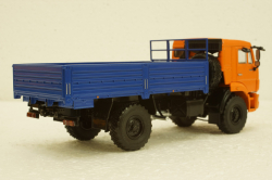 Камаз-43502 бортовой, рыжий, АвтоИстория 1:43