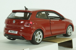 VOLKSWAGEN POLO GTI 1.4 Tsi 2010 - RED, BU21059R, Burago 1:24