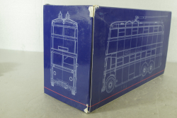 ЯТБ-3 двухэтажный городской троллейбус, синий, UM43-A4, Ultra Models 1:43