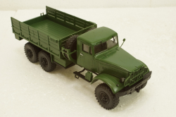 Краз-214 бортовой, зеленый, АвтоИстория 1:43