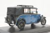 Austin Low Loader Taxi, blue, AT002, Oxford 1:43