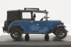 Austin Low Loader Taxi, blue, AT002, Oxford 1:43