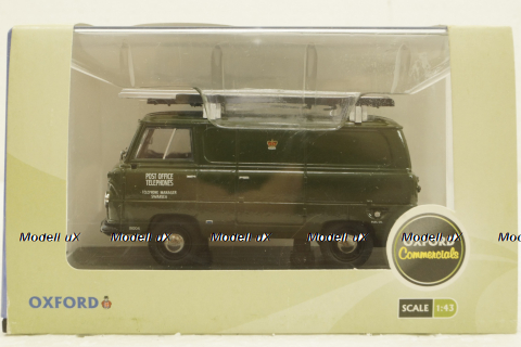 Ford 400E Bus Telephones green, FDE003, Oxford 1:43