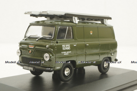 Ford 400E Bus Telephones green, FDE003, Oxford 1:43