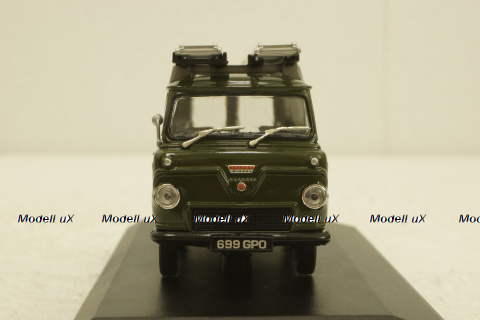 Ford 400E Bus Telephones green, FDE003, Oxford 1:43