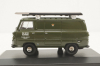 Ford 400E Bus Telephones green, FDE003, Oxford 1:43