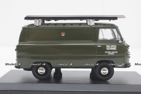 Ford 400E Bus Telephones green, FDE003, Oxford 1:43