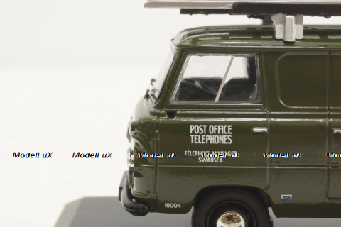Ford 400E Bus Telephones green, FDE003, Oxford 1:43