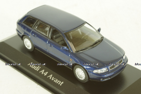 Audi A4 1.8T (B6) Avant, 1995, dark blue, 940015011, Maxichamps 1:43