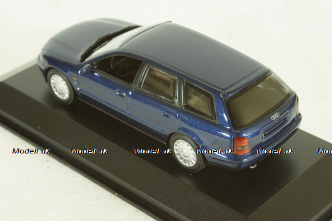 Audi A4 1.8T (B6) Avant, 1995, dark blue, 940015011, Maxichamps 1:43