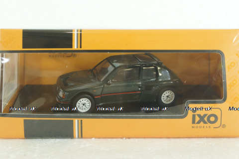 Peugeot 205 T16 Custom 1987, dark green, CLC416N, IXO 1:43