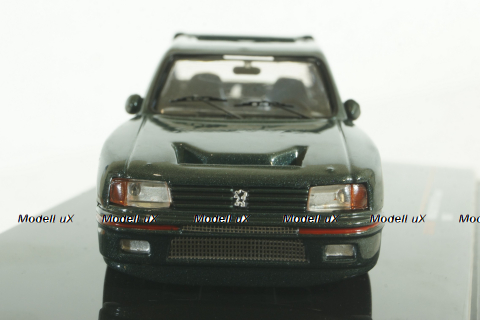 Peugeot 205 T16 Custom 1987, dark green, CLC416N, IXO 1:43