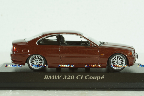BMW 328 Ci Coupe (E46), 1999, BMW 3er, red metallic, 940028320, Maxichamps 1:43