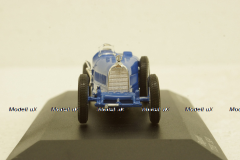 Bugatti T35B blue, WhiteBox 1:43