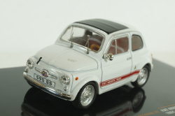 Fiat Abarth 595 SS 1957, white, CLC484, IXO 1:43