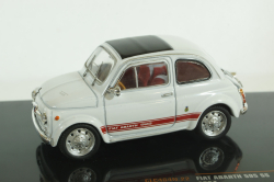 Fiat Abarth 595 SS 1957, white, CLC484, IXO 1:43