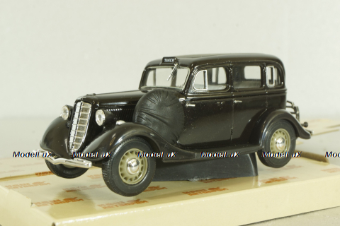 Газ-М1 Такси 1936, черный, Н751, Наш Автопром 1:43