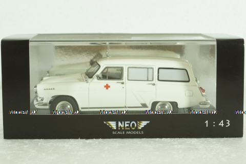 Газ-22 Волга 1960 Скорая (экспортный),NEO 43808, NEO 1:43
