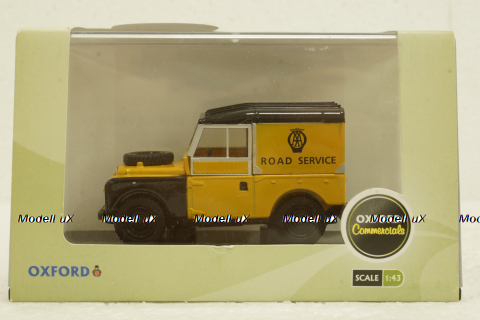 Land Rover 88 Service yellow, 188019, Oxford 1:43