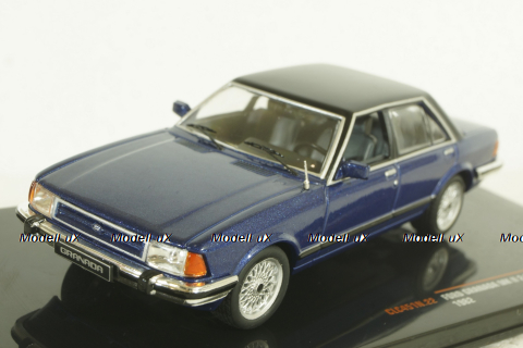 Ford Granada MK II 2.8 GL 1982, blue/black, CLC451, IXO 1:43