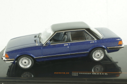 Ford Granada MK II 2.8 GL 1982, blue/black, CLC451, IXO 1:43