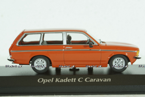 Opel Kadett C Caravan L (1978) red, 940048110,Maxichamps 1:43
