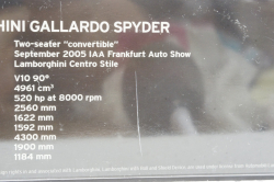 Lamborghini Gallardo Spyder, white 2005, Altaya 1:43