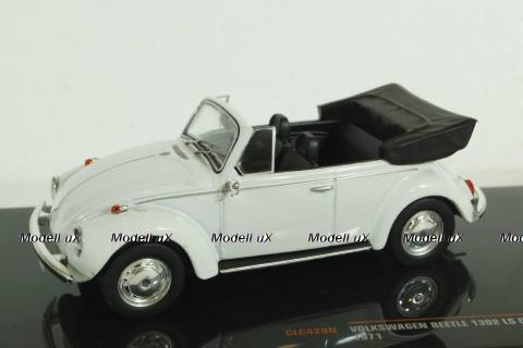 Volkswagen Beetle 1302 LS 1971 Cabrio white, CLC428, IXO 1:43 Уценка!