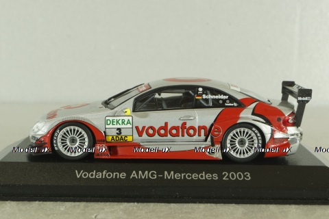 Mercedes-AMG CLK DTM #3 "Vodafon" (C209)  2003, Minichamps 1:43