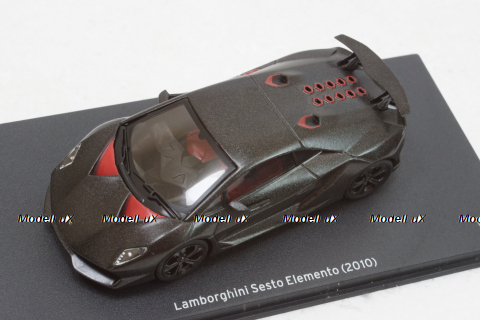 Lamborghini Sesto Elemento, black 2010, Altaya 1:43