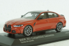 BMW M3 (G80) 2020, red metallic, 410020205, Minichamps 1:43 
