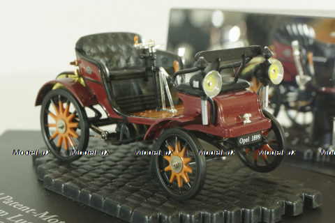 Opel Patent-Motorwagen, system Lutzmann 1899, red, Vitesse 1:43