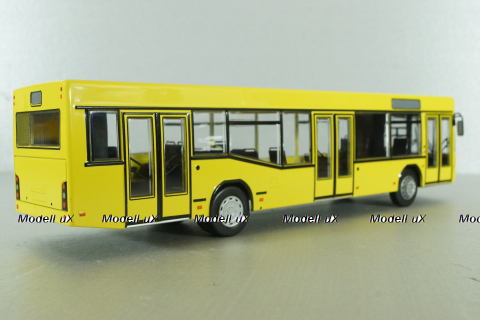 Маз-103 автобус, желтый, NA066, Наши Автобусы №66, 1:43