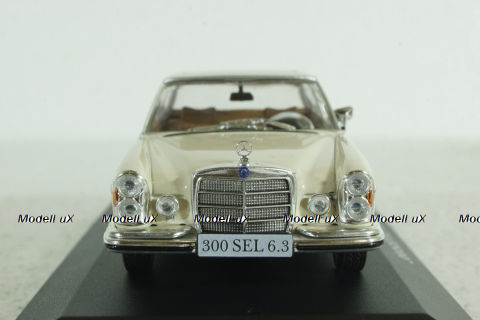 Mercedes 300SEL 6.3, (W109) 1966, white, S-Klasse, IXO 1:43