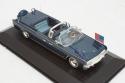 Lincoln Continental Limousine SS-100-X, 1961 John F. Kennedy , Atlas 1:43
