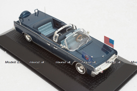 Lincoln Continental Limousine SS-100-X, 1961 John F. Kennedy , Atlas 1:43